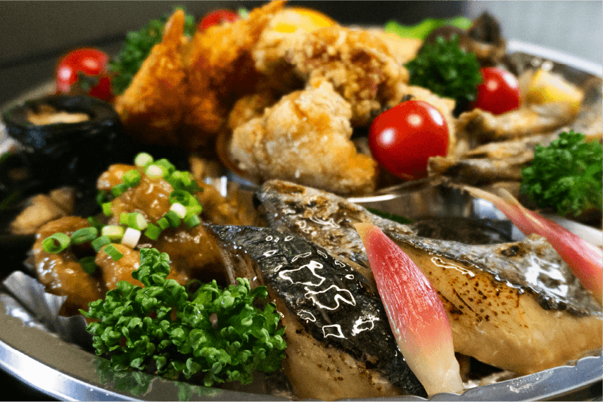 魚屋ならではの魚介を中心のオードブル！